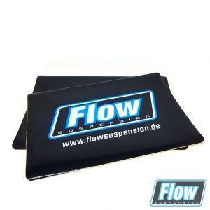 Gabelschutzaufkleber FLOW schwarz