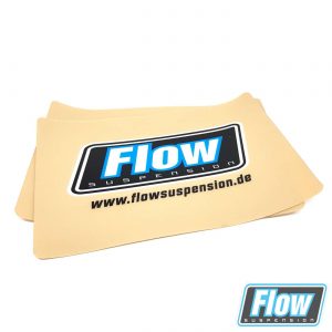 Gabelschutzaufkleber FLOW transparent